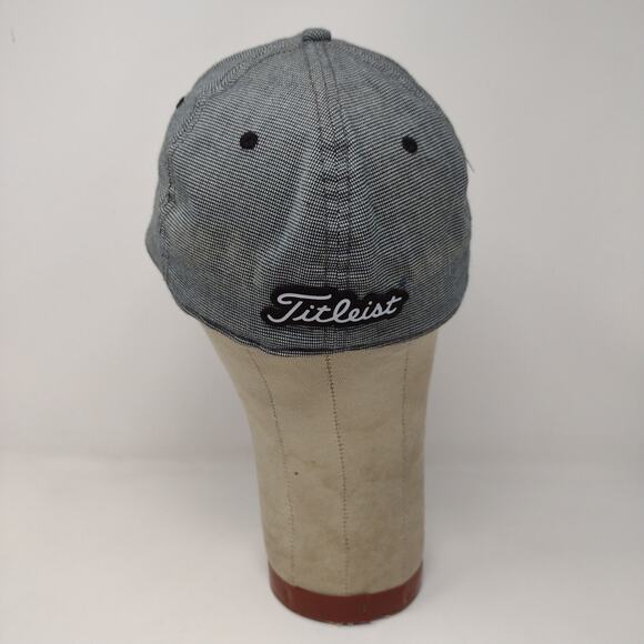 Titleist Golf Hat Size S/M Gray Embroidered Spell Out Logo Polyester - Picture 7 of 12